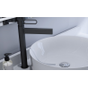 Grifo Alto Lavabo Monomando NEGRO