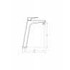 Grifo Lavabo  Alto  Monomando Cromo