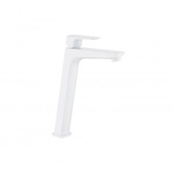 White  Basin Mixer