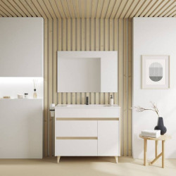 Ensemble Meuble salle de Bains BLANC