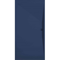 Blue Modern  Shower tray in RESIN