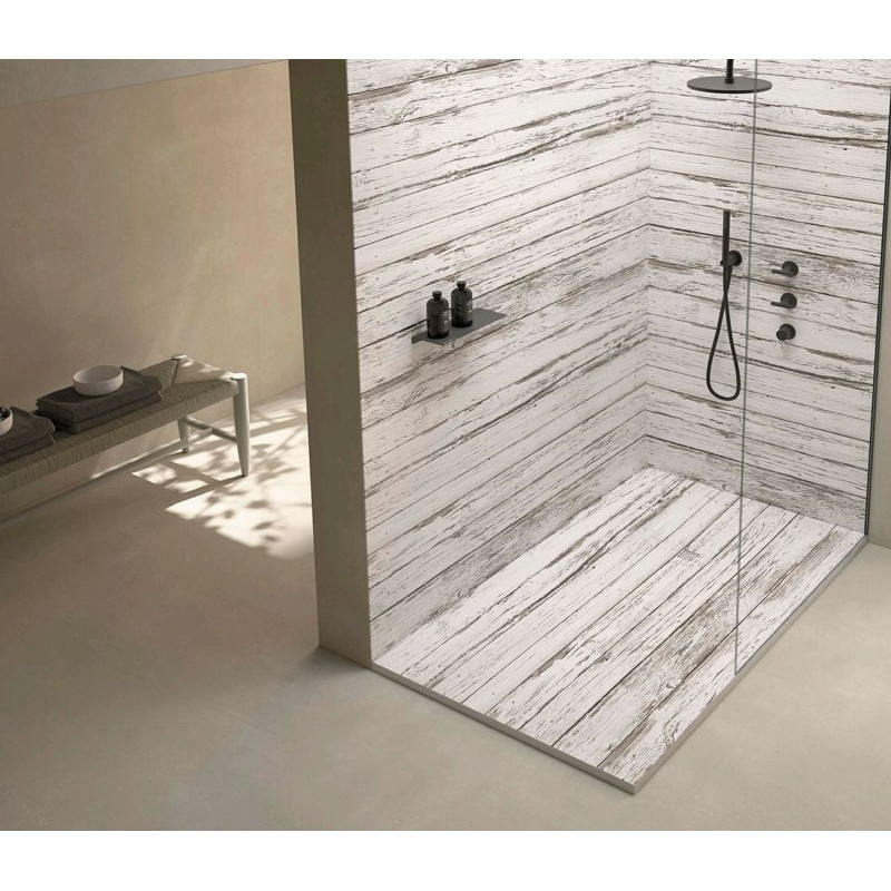 White Shower Plate