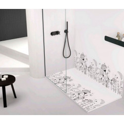 Black shower bases