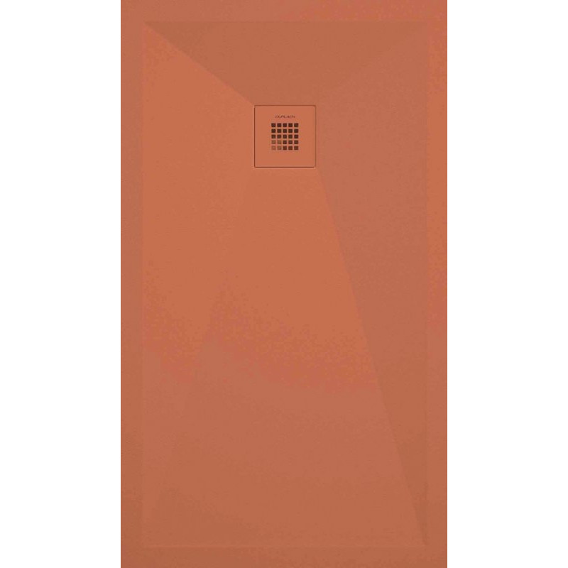 Plato de Ducha LISO de color CORAL !