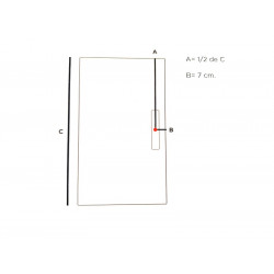 Plat de dutxa  Llis color Turquesa