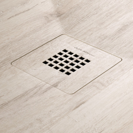 plato de ducha imitación madera decapé