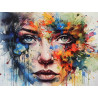 Panel decorativo Rostro