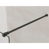 Paroi de douche fixe couleur  TITANIUM