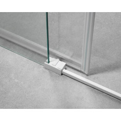 White Shower Screen