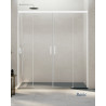 White Shower Screen