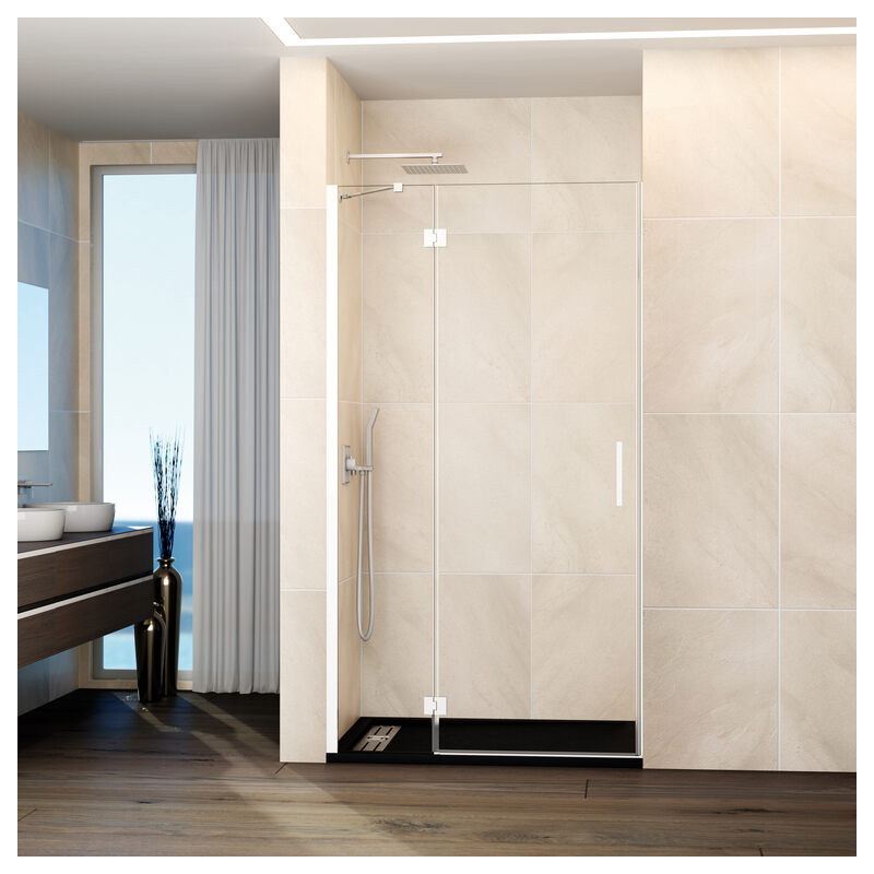 White Shower Screen