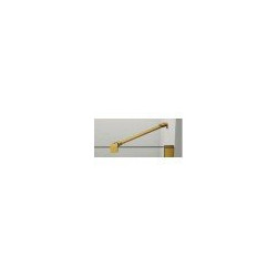 Paroi de douche avec charnière  Aluminium ORO BROSSE