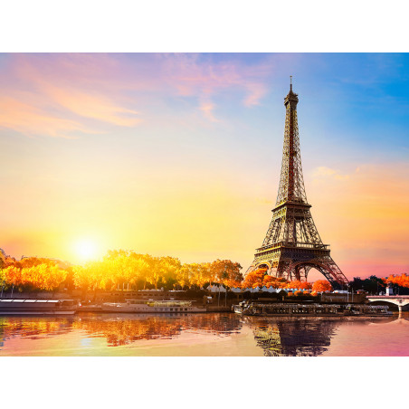 panneau  mural décoratif tour eiffel