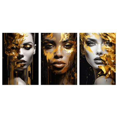 panneau  mural décoratif femme