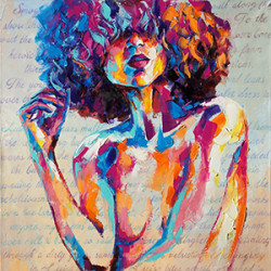 Panel decorativo Mujer al Desnudo