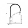 New! Kitchen Sink Pull out Shower Tap