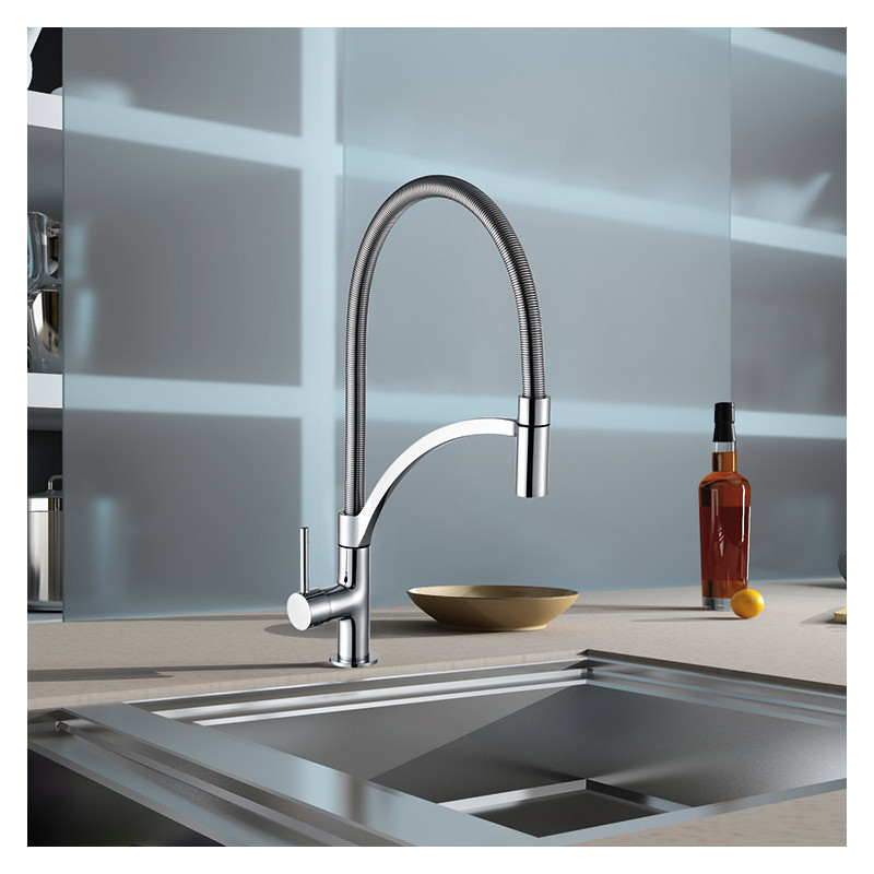 New! Kitchen Sink Pull out Shower Tap