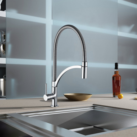 New! Kitchen Sink Pull out Shower Tap