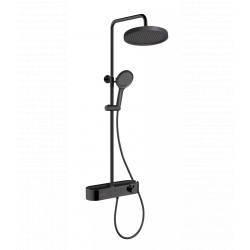 colonne de douche blanche avec tablette telescopique au meilleur prix