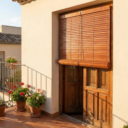 Wood blind 'Alicantina'
