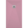 Moble de bany de color rosa