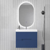 Mueble de baño azul
