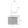 meuble salle de bains bleu
