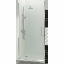 black shower screen