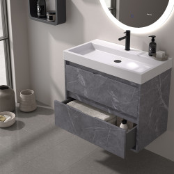 Marquina Bathroom Vanity & Shower Tray Set