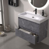 Marquina Bathroom Vanity & Shower Tray Set