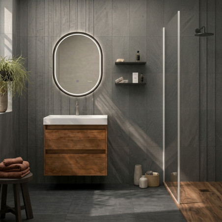 Rustik Bathroom Vanity & Shower Tray Set