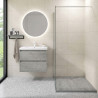 Cement Bathroom Vanity & Shower Tray Set