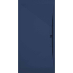 Blue Bathroom Vanity & Shower Tray Set