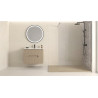 Moka Bathroom Vanity & Shower Tray Set