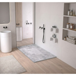 receveur de douche effet inyeccion béton