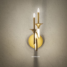 lampara suspendida anillo de oro