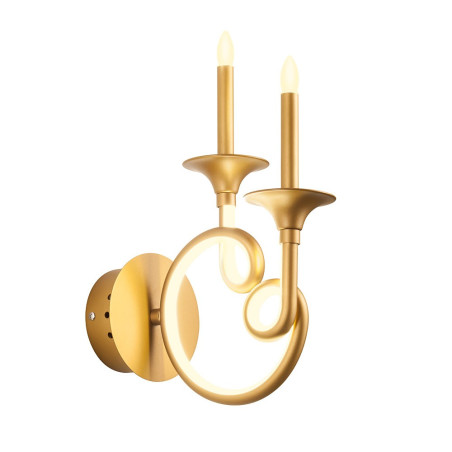 lampara suspendida anillo de oro
